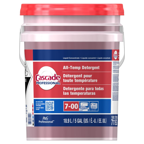 Cascade Professional All-Temperature Detergent, Closed Loop, 5 Gallon